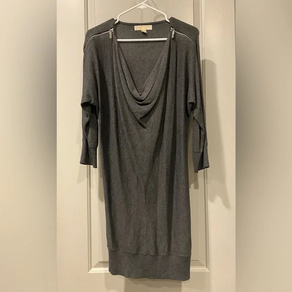 MICHAEL Michael Kors | Dresses | Michael Kors Zipper Shoulder Sweater Dress | Poshmark MICHAEL Michael Kors | Dresses | Michael Kors Zipper Shoulder Sweater Dress | Poshmark
